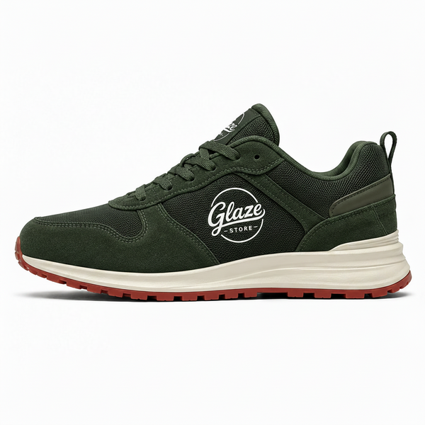 Glaze Urban Trail Dark Olive Sneakers