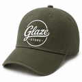 Glaze Classic Adjustable Baseball Cap – Olive Green
